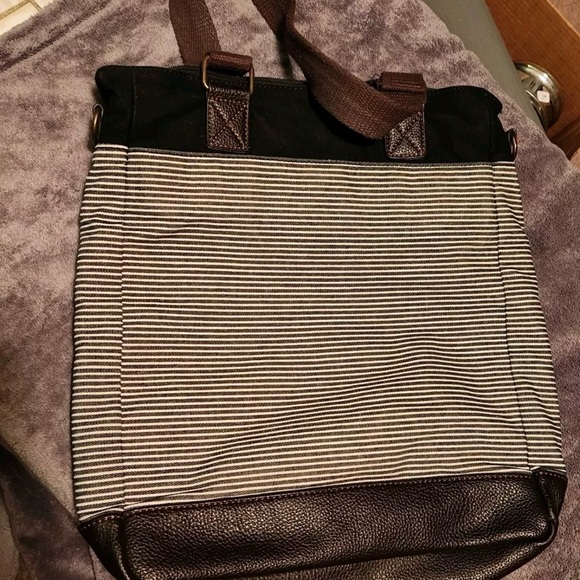 Chala Black and White Cat Tote Bag - Picture 4 of 6